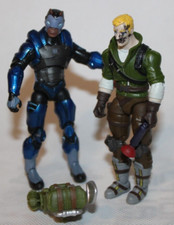 Fortnite Jazwares Figures 4 Inch Carbide & Jonesy with Backpack Accessorie