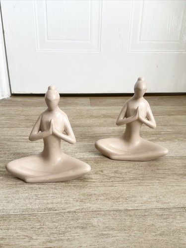 Yoga lady pair home decor - yoga,