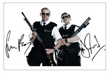 NICK FROST & SIMON PEGG Signed Autograph PHOTO Gift Print HOT FUZZ