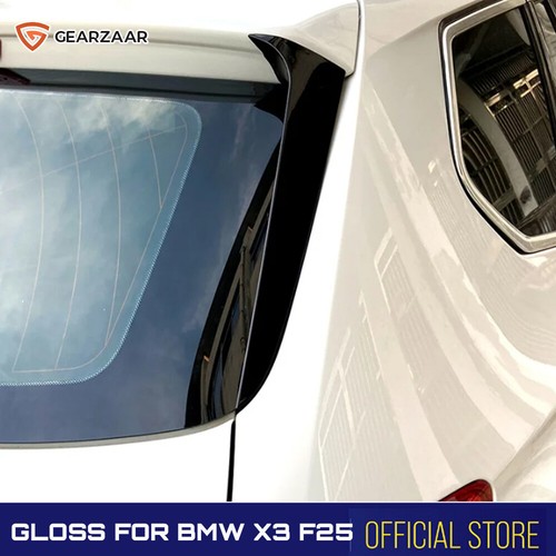 Black rear window spoiler - 2x,
