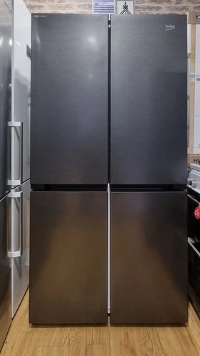 Beko fridge freezer american - beko,