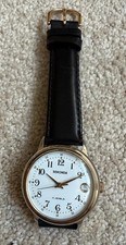 Vintage (70 or 80s) Gold Gents Sekonda 17 Jewels Hand Wind Classic Watch,