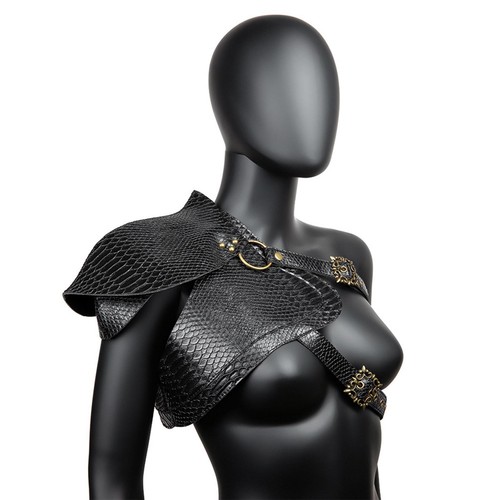 Medieval leather shoulder - medieval,