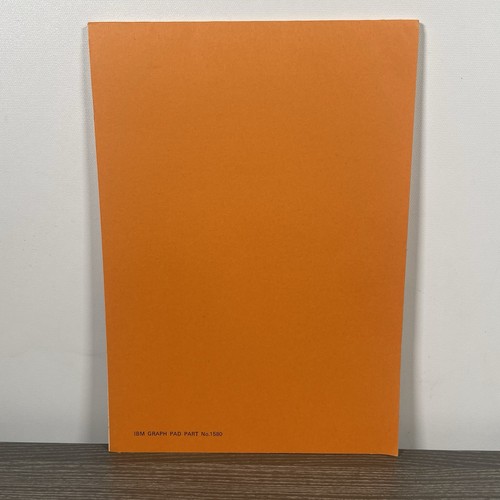 Vintage ibm graph - pad, |