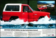 Datsun Patrol, Original Advertising from 1981