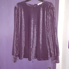 JOHN LEWIS PURPLE VELVET