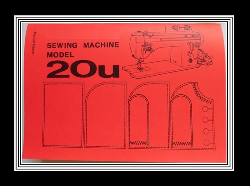 Singer model 20u zigzag sewing - model,