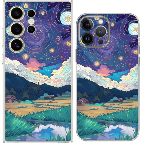 Lavender van starry night - lavender,