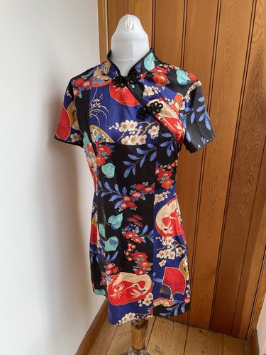 Zara satin oriental - oriental, dress
