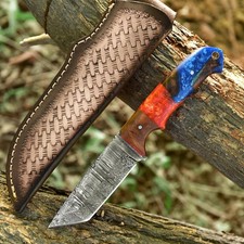 Full Tang Damascus Steel Hand