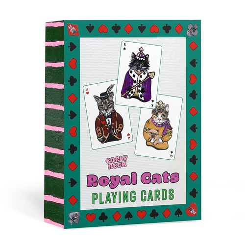 Royal cats playing - cats,