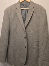 Mens Grey Suit Jacket Tu 46
