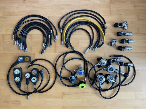 Varias used scuba diving - , gear