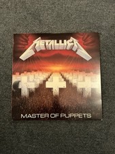 Metallica . Master Of Puppets. Original Release 1986. MFN60. Vinyl in ExcCond 