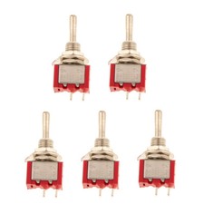 5 X On/Off/On Mini Miniature