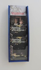 Blue Wall Mounted Leaflet Holder / Rack with 4 x A5 Portrait Pockets