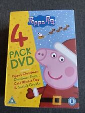 PEPPA PIG THE CHRISTMAS COLLECTION 4 PACK DVD NEW SEALED DVD BOX SET