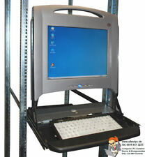 Comfortable Extendable! TFT Dell Monitor and Keyboard Console for Server Cabinet