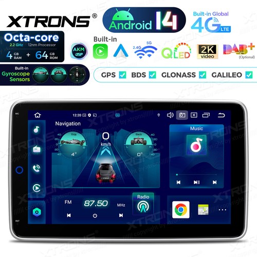 Qled single din - single, 10.1"
