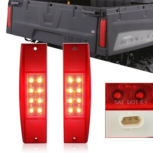 Pair rear brake tail lights - brake,