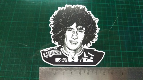 Simoncelli face decal - face, sticker