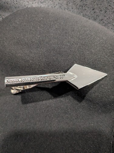 Masonic trowel tie clip - masonic,