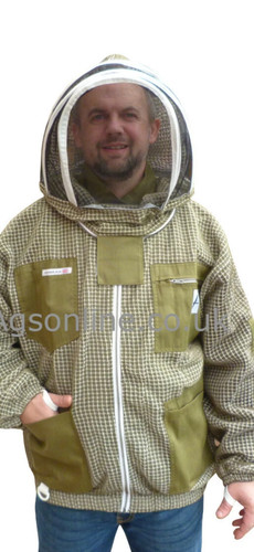 Round hat veil - bee, jacket
