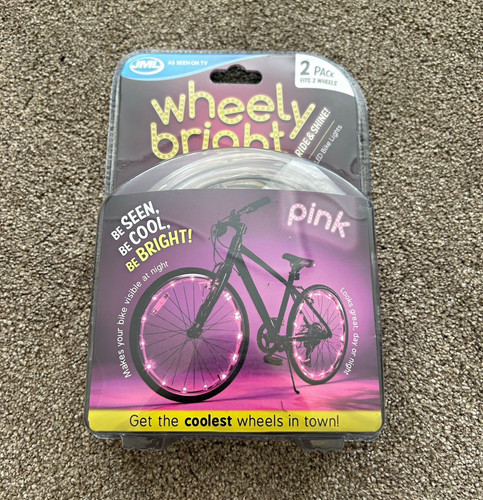Jml wheel bright pink - wheel, led