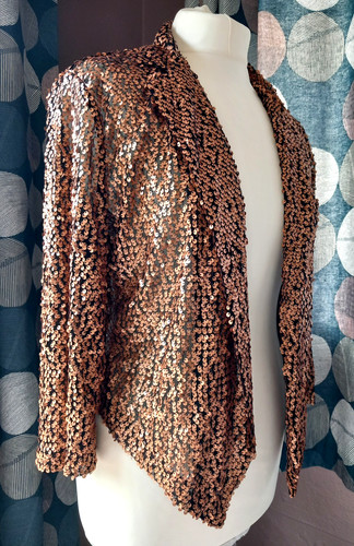 New copper evening jacket - *new*,