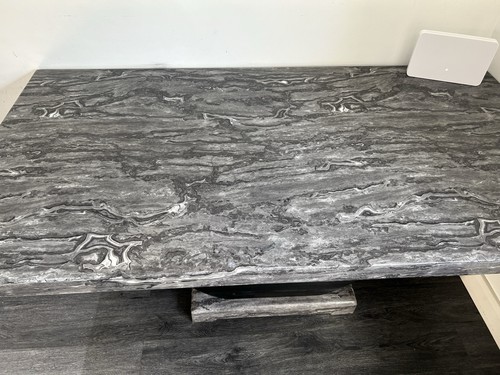 Marble seater dining table - marble,