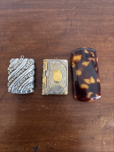 Antique vesta cases - antique,