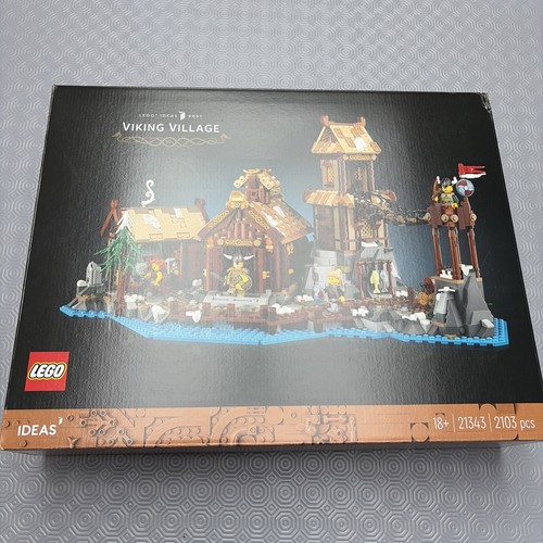 Lego viking village - viking,