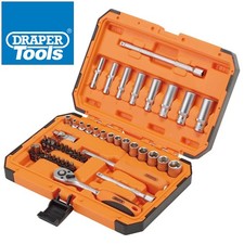 47pc Socket & Bit Set Draper