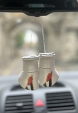 Miniature Boxing Glove - Palestine flag  -Car accessories 