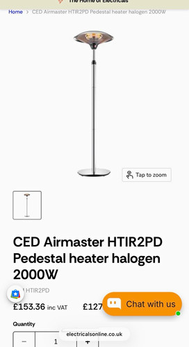 Ced airmaster htir2pd halogen - airmaster,