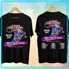 Steel Panther On the Prowl World Tour 2024 Concert T-Shirt BL647