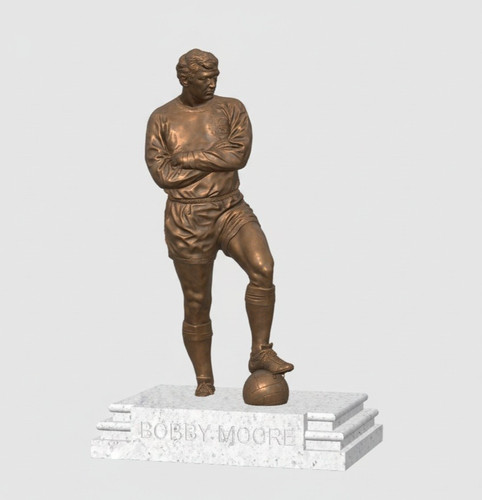 Bobby moore wembley statue - wembley, –