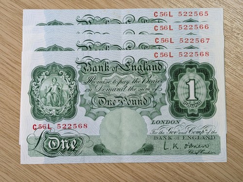 Four consecutive one - , pound