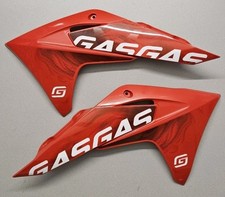 NEW GENUINE GASGAS MC50 MX RADIATOR PANELS/SCOOPS 2024-2025 - A40008154000FBA