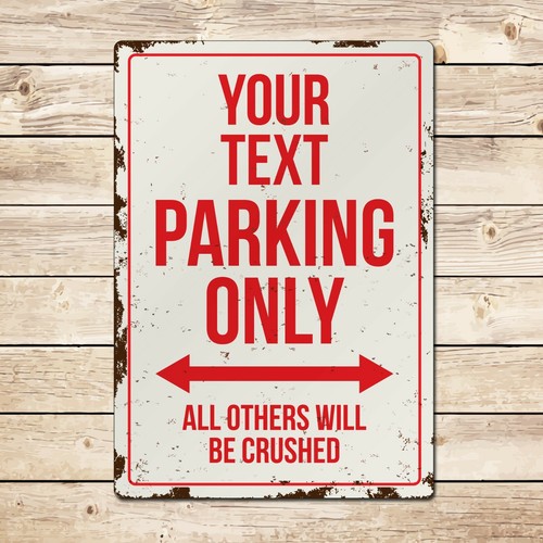 Personalised custom parking - personalised,