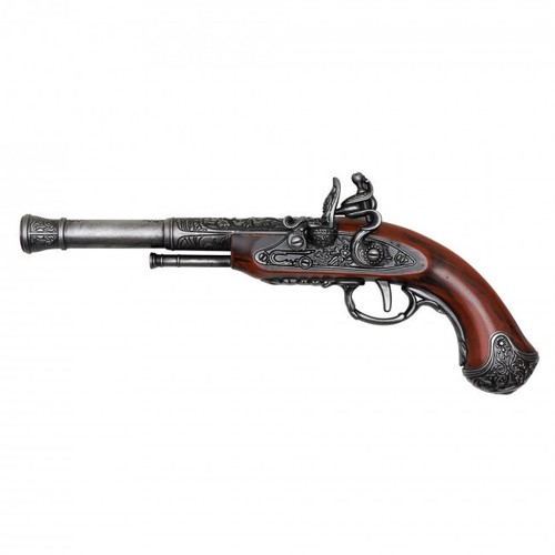 Pirate flintlock pistol - flintlock,