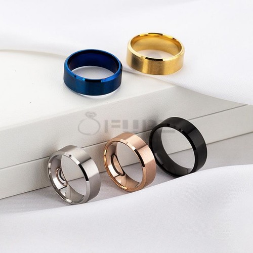 Quality silver gold matte - quality, 8mm