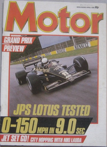 Motor magazine april - april, 1985