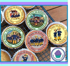 24 X FIREMAN SAM 4TH BIRTHDAY