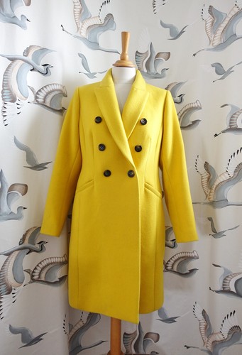 Boden yellow wool blend long - boden,