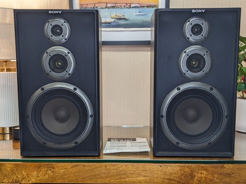 Sony pair speakers - hi-fi,