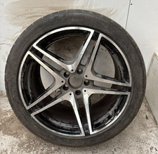 2015+ MERCEDES C63 C63S W205 19" X1 REAR SINGLE ALLOY WHEEL A2054016300