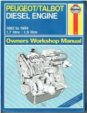 PEUGEOT XUD 7 ( 1.7 L ) & XUD