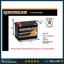 Car Battery 038 Enduroline 038