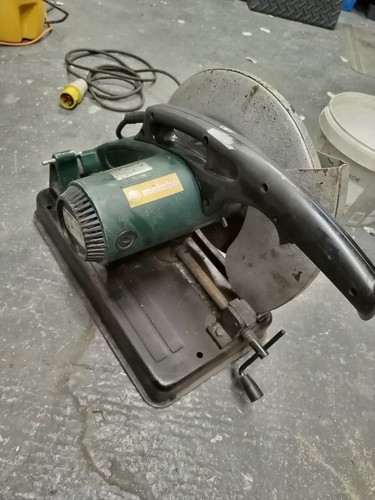 Metabo 110v chop saw - metabo, cs